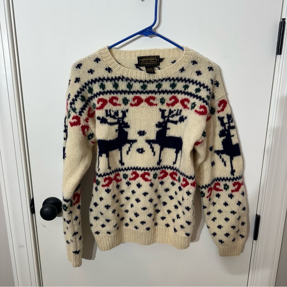 EDDIE BAUER SWEATER - M